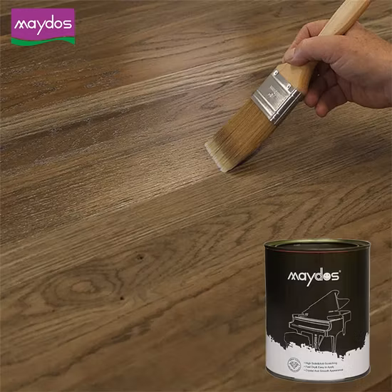 Vernis de revêtement de bois acrylique à base d'eau Maydos respectueux de l'environnement